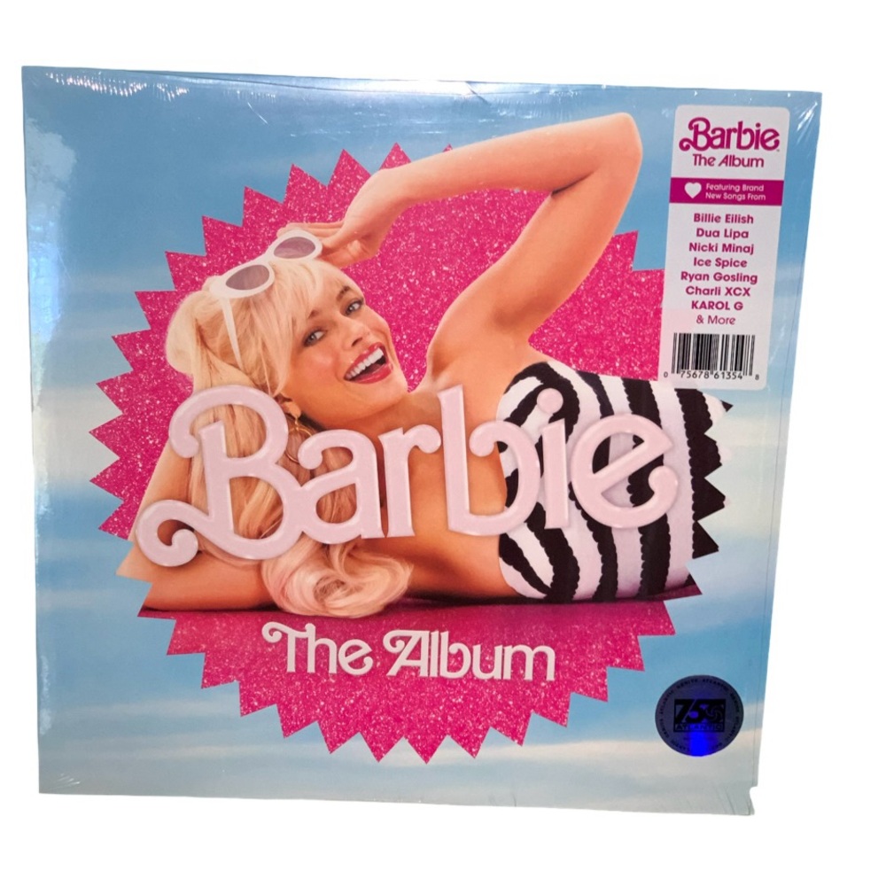 Barbie The Album Vinyl Record Billie Eilish Dua Lipa, Nicki Minaj & More